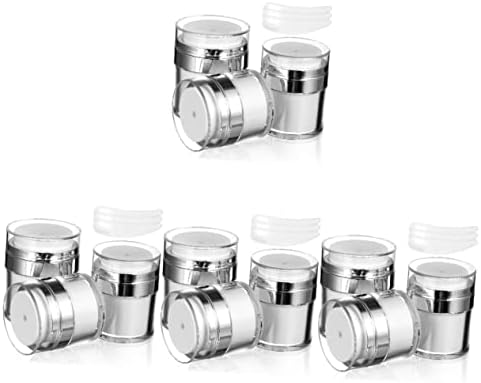 Fomiyes 12 set za vakuum boca za lice Vakuum mini losion Mini kontejneri Kontejneri za njegu kože Mini