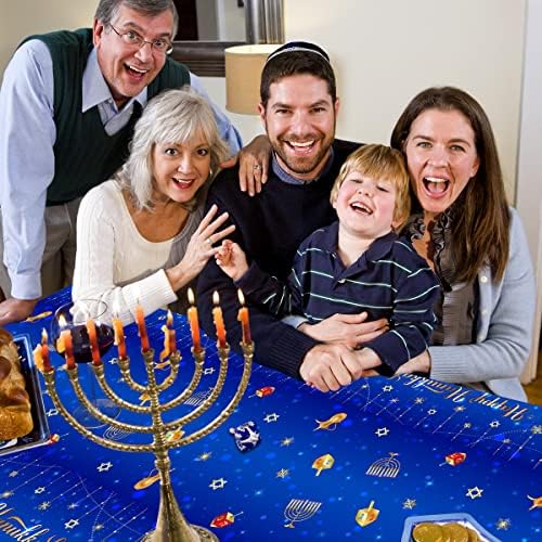 Hakoti Hanukkah dekoracija-sretna Chanukkah zabava za zabavu, 3pcs plastična svjetla za jednokratnu