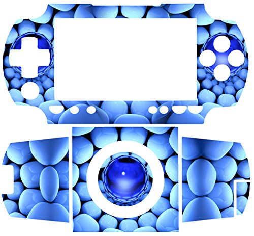 Plava rupa Kamena umjetnost Poklopac kože za Sony PSP 1000 masti