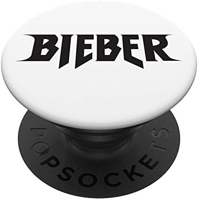 Justin Bieber Crno / Bijeli Popsockets Popgrip: Zamjena hvataljka za telefone i tablete