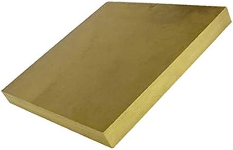 Z Create Design mesing ploča mesing Lim Block Square Flat Copper Plate tablete materijal industrija