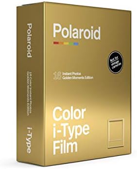 Polaroid Originals Now I-Type Instant Kamera-Zlatna Poklon Kutija-Kamera+Film Bundle