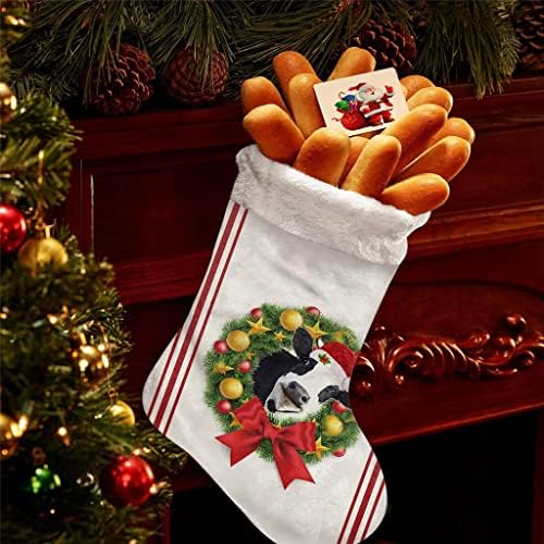 WXBDD Božićne životinjske vijenke za božićne čarape Božićne ukrase za kućni Xmas Tree Viseći ukrasi