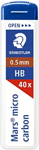 Staedtler 25505HBBBKD MARS Micro Refill Voditelji za mehaničke olovke - HB, 0,5 mm