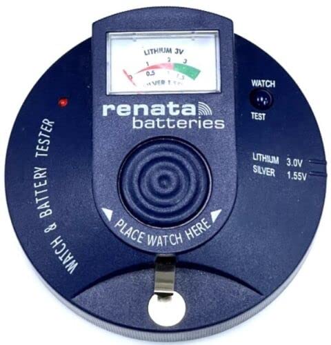 Novo, Watch & amp; analizator testera baterije srebrni oksid 1.5 V litijum 3.0 v BWT94 Renata