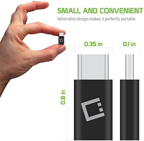 CELET USB C Ženski do Micro USB muški mini adapter - 4 pakovanje - kompatibilan za Apple iPad Pro Air Samsung