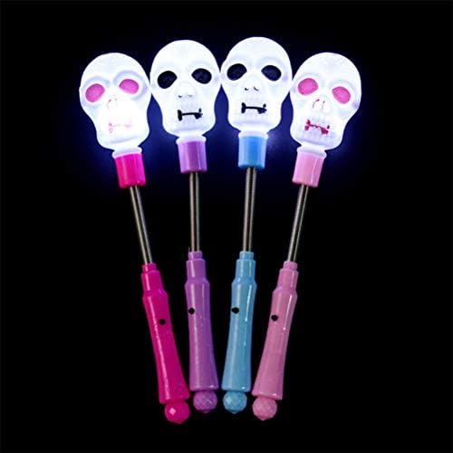 Soimiss 10pcs Halloween Glow Stick Skelet mornarskog sjaja Stick Smiješno svjetlo Sticke Creative Party Glow