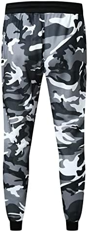 Sportske kamuflage jogging pantalone Ležerne prilike za muškarce Fitness Print muške hlače za pantalone