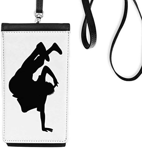 Diathinker HIP pop Handstand Performanse Performany Dancer Telefon novčanik torbica Viseća torbica Crni džep