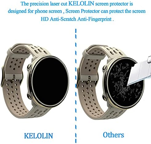 Kelolin kaljeno staklo zaslon za polarnu važansku M2 - protiv ogrebotine, protiv sjaja, protiv prsta [4
