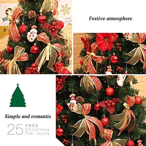 Haieshop božićno staberk umjetni božićni ukras stablo Mini božićno stablo umjetno borovo drvo s čvrstim