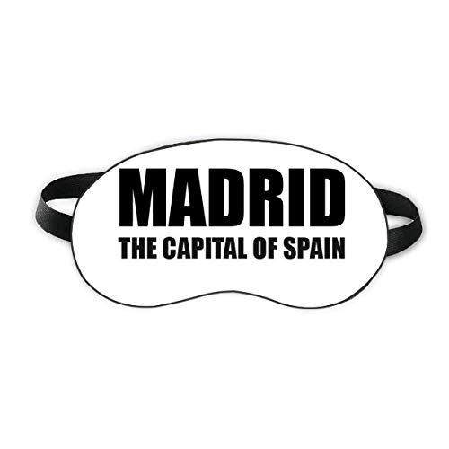 Madrid Glavni grad Španjolske Spavaći štit za oči Soft Night Poklopac za sjenilo