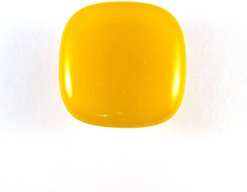 Goldenrod stakleni ormar - ColorMax kolekcija zaobljene kvadratne zlatne gumbe 6pc