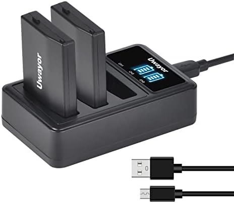UWAYILI USB stanica za punjenje baterija za Sony PSP-S110 baterija PSP 2000 3000 baterija sa LED ekranom
