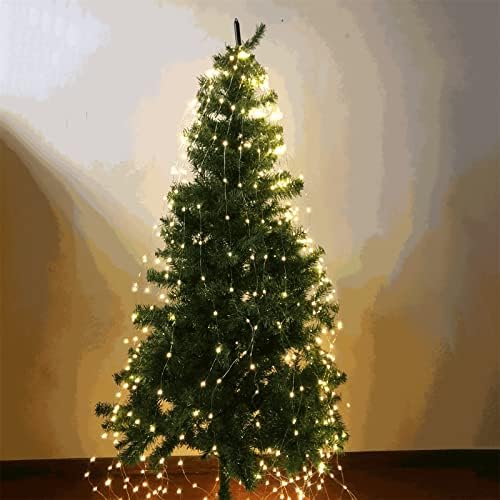 YaYiYa A74448 Led svjetla za božićnu jelku Vine vodootporna svjetla za ukras Pozadine za odmor