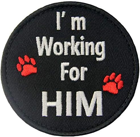 Servisni pas Radim za njegove prsluke / pojasevi Emblem vezeni zasteljina za zatvaranje i petlje