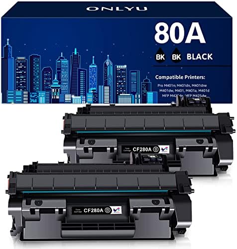 80a CF280A toner kaseta Crna zamjena za HP 80A CF280A 80x CF280X za HP LaserJet Pro 400 M401N M401DN M401DNE