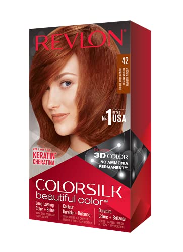 REVLON Colorsilk lijepa boja, trajna boja kose sa 3D Gel tehnologijom & Keratin, boja za
