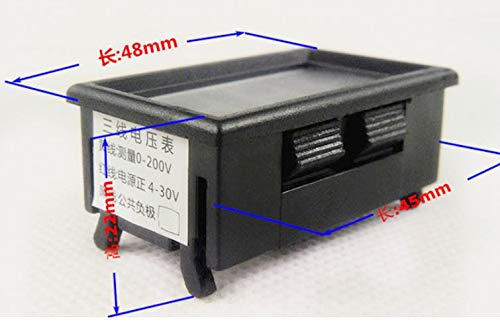 Tačnost digitalnog prikaza DC voltmetra dc0-300v Trožične Nixie cijevi od 0,56 inča