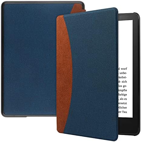 FANRTE futrola odgovara 6.8 Kindle Papirno bijelo i prepoznatljivo izdanje,Ultra tanka i lagana PU kožna