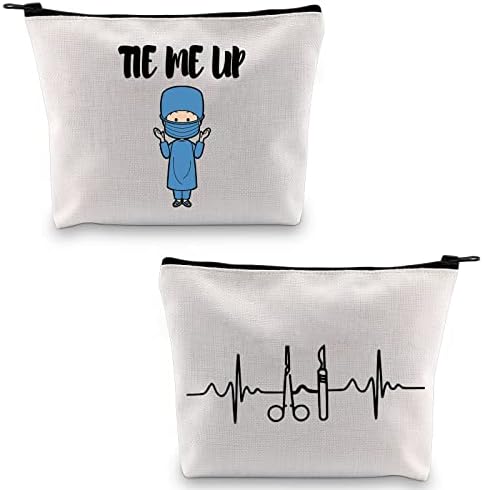 GJTIM Funny Surgical Tech poklon Tie Me Up zipper torbica šminka torba za hirurg