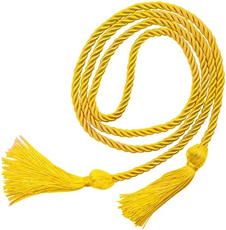 66 inča za tassel Cord, pletene kablove za čast u boji, diplomski čast kablovi uženi remen, diplomiranje užadi