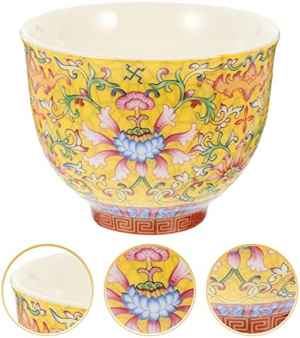 Sewroro Ceramic FU čaj čaj kineski stil Lotus uzorak Čaj za čaj vintage porculain kung fu fu