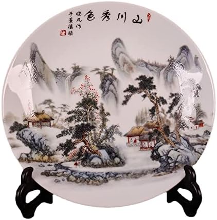 20cm Jingdezhen keramički ukras ploča cvijet bogata kućanski porculanska ploča dnevna soba