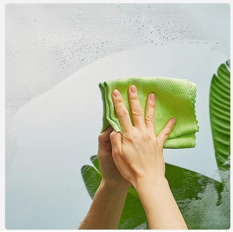 SSLFQND Kuhinjski ručnik za čišćenje ručnika protiv masti za brisanje krpe Super Apsorprent MicroFofiber
