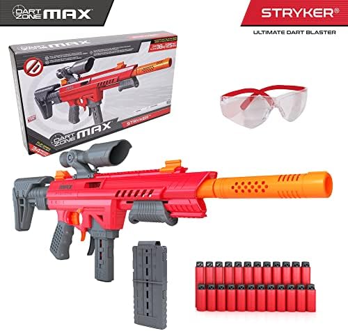 Dart Zone Max Stryker Ultimate Dart Blaster, Multicolor