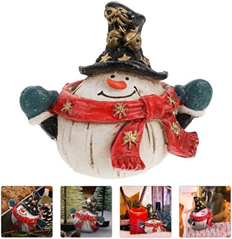 Stobok Dollhouse Topper Living Božićni ukrasi ukrase poklon za odmor zimski ukras veseli festival oslikan
