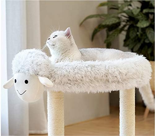 Cat Bed posteljina & amp; namještaj Sisal konop uklonjivi jagnjeći oblik kuća mačka drvo za mačje