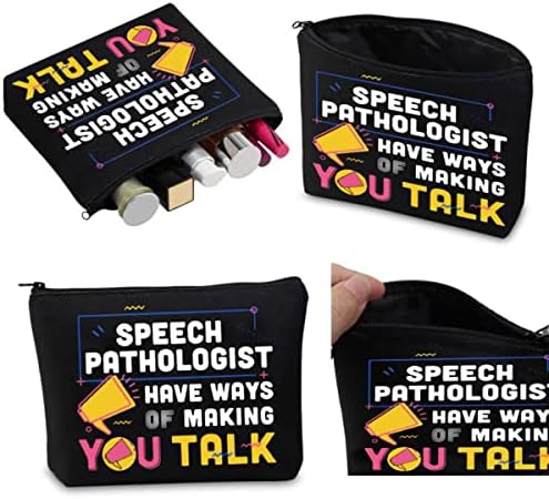 CMNIM SLP Govorni terapeut Poklon govor jezika Patolog Torba za šminku za govorni patolog imaju načine na
