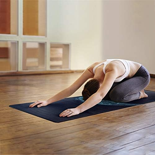 CirCleO plava prostirka za jogu neklizajuća vruća prostirka za jogu,vrhunska prostirka za jastuke