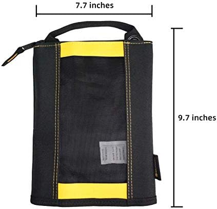Melotough Multi alat torbica Mala torba za alat patentna torba sa zatvaračem sa zatvaračem + vrećica za zatvaranje