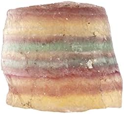 Gemhub Veliki 138,15 CT sirov bi-bolovni fluorit grubi kristal, iscjeljujući kristalni dvobojni kamen za
