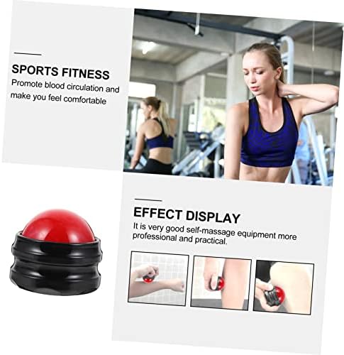 CLISPEED 1pc Lopta za masažu Yoga Accessories Lacrosse Balls Yoga Supply Red Fitness Equipments Handheld