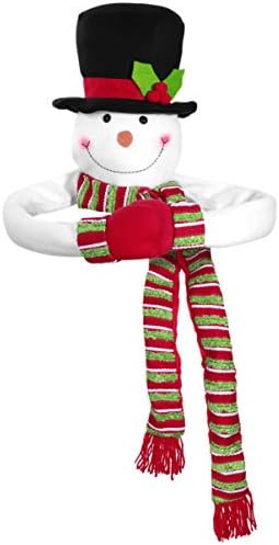 Toyvian božićno stablo Topper Christmas Snowman Hugger za zimsku čudesnu zabavu Dan zahvalnosti New Year