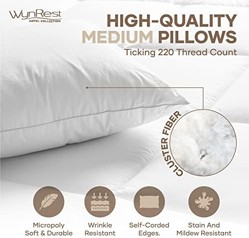 Wynrest klaster jastuk queen 20x30 soft srednji hotel jastuk direktni medij | Koristi se u mnogim hotelima