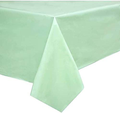 Iskriva i bash metvica zeleni plastični plastični poklopac stolnog stola