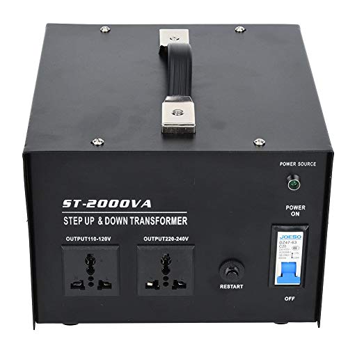 Fafeicy 2000w ST-2000va AC Voltage Converter 110v do 220v jednofazni energetski transformator Američki utikač,