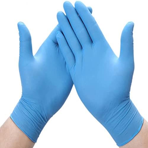 WANLIAN plave nitrilne rukavice , kutija od 100 kom, 4 Mil, mala veličina, bez lateksa, Nesterilna,