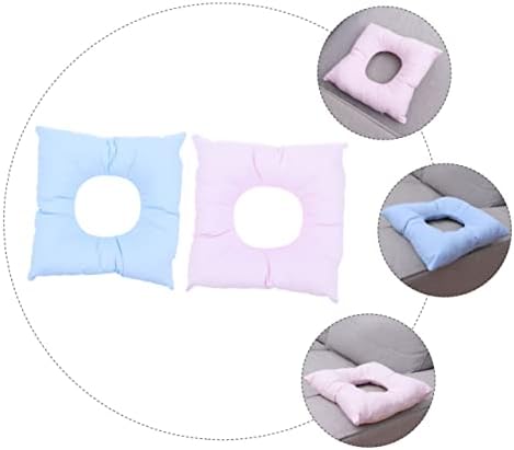 HEMOTON 2pcs jastuk za lice jastuci za leđa za ležaj za ležaj za posteljinu jastuk za masažu lica od