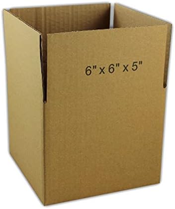 175 EcoSwift 6x6x5 valovita kartonska kutija za pakovanje poštanska kutija za premještanje