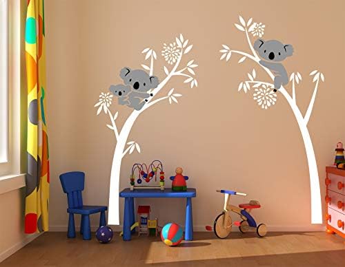 LUCKKYY tri koale grane drveća zidna naljepnica Naljepnica Decor Decor Decor Dječija Soba Dekoracija