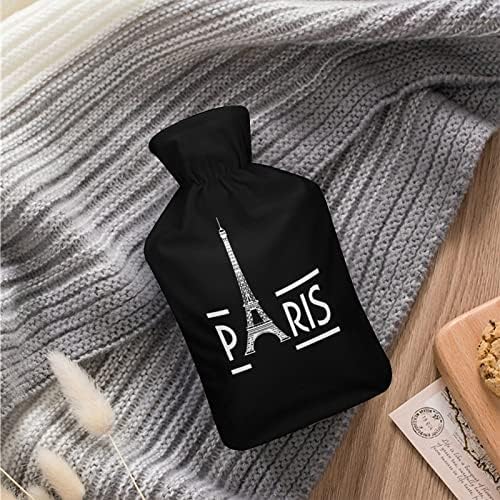 Pariz sa Eiffelovom bocom za bocu za toplu vodu GUMET GLAVNA Slatka topla torba s poklopcem za