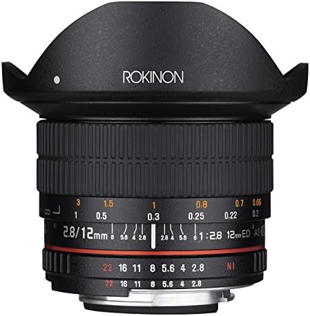 Rokinon 12mm F2.8 Ultra Wide Fisheye objektiv za Sony E Mount izmjenjive kamere sa objektivima-Full Frame