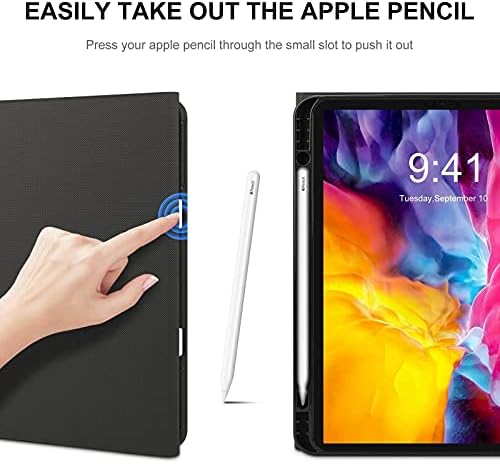 Smiješan žuta koktel tablet futrola Slim Flip postolje zaštitni poklopac sa držačem olovke kompatibilan za iPad