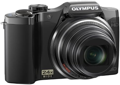 Olympus SZ-30mr Sz30 Mr digitalna kamera Crna-Međunarodna verzija