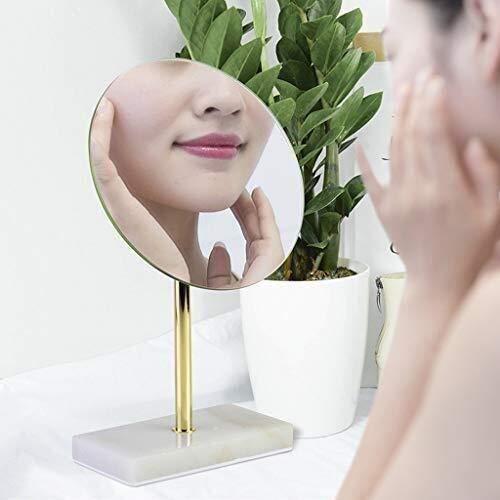 Ogledalo za šminkanje-toaletna ogledala za kupatilo Kozmetičko ogledalo okruglo 1x uvećavajuće dvostrano